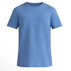 🇺🇸 $5 🇺🇸 George Big Men's Light Blue Tee with Short Sleeves 2XL (50-52) NWT